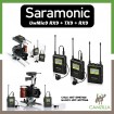UWMIC9 (RX9+TX9+TX9) 96-Channel Digital UHF Wireless Lavalier Microphone System with 2 Bodypack Transmitters, Portable Receiver, 2 Lav Mics, Shoe Mount, XLR/3.5mm Outputs